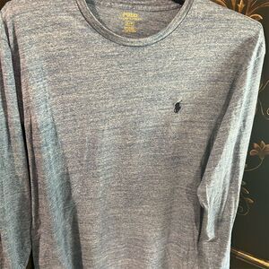 Polo Ralph Lauren Men's Long Sleeve Blue Button-Up Shirt Size S